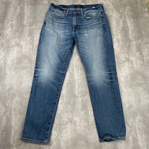 Lucky Brand Jeans Mens 33x30 Blue 121 Heritage Slim Fit Straight Casual Prep